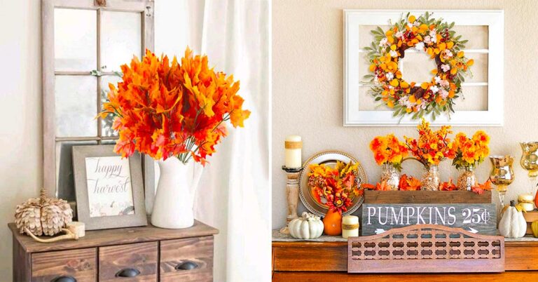 Ecco come possiamo vestire d'autunno la nostra casa country chic decorare una casa shabby chic per l'autunno