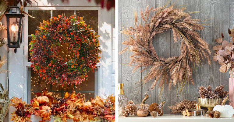 La ghirlanda autunnale: tante idee tutte da copiare e da regalare Decorare casa con le ghirlande autunnali