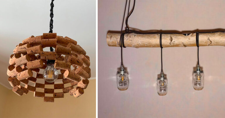 Lampadari realizzati con materiale di riciclo: tante idee originali per rivoluzionare la casa Riciclo creativo per realizzare lampadari fai da te