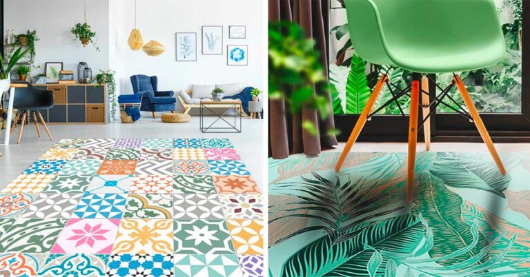 tappeti per casa in vinile