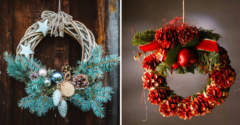 Ghirlanda natalizia fai da te: 18 splendide idee da cui trarre ispirazione Ghirlanda natalizia fai da te.