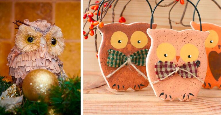 Tanti gufi e gufetti per decorare la casa d'autunno Idee gufi e gufetti per decorare casa in autunno