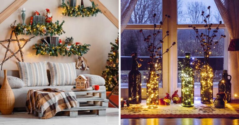 Arredare il soggiorno con le decorazioni natalizie: ispiratevi Arredare il soggiorno con le decorazioni natalizie.