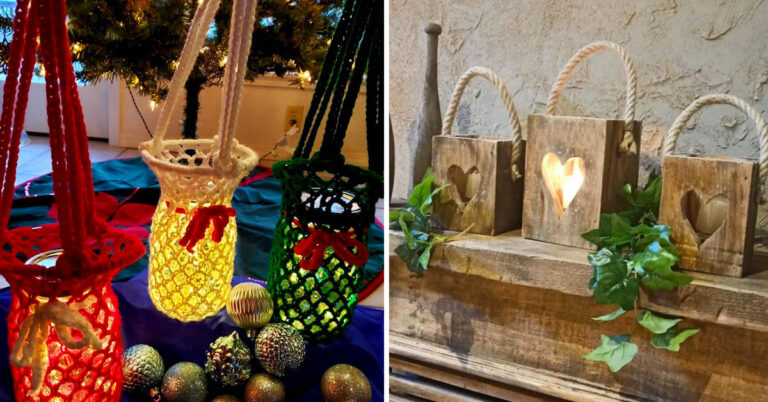 Le lanterne fai da te per illuminare il Natale: ispiratevi! Lanterne fai da te per illuminare il Natale.