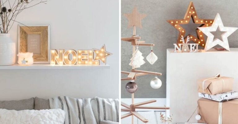 Decorare casa con le originalissime scritte in tema natalizio Maisons du Monde Scritte decorative natalizie Maisons du monde.