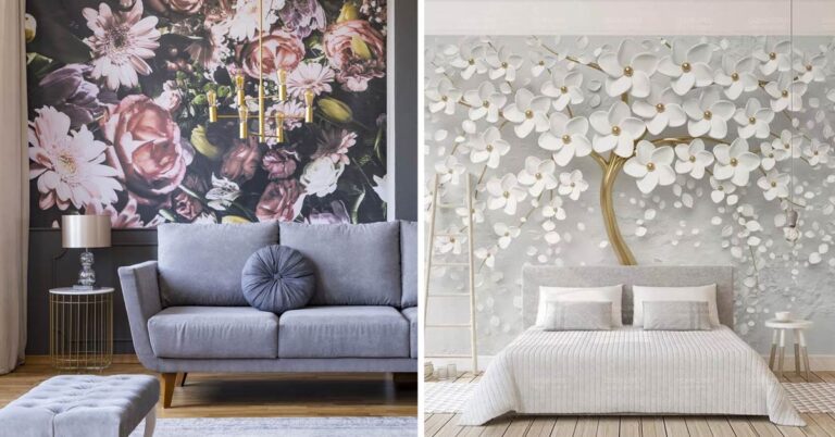 Carta da parati con i fiori: le migliori idee per arredare casa Idee di carta da parati con i fiori.