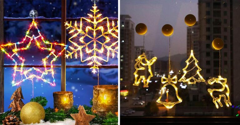 Illuminare il davanzale delle finestre per Natale: tante idee da imitare! come-decorare-davanzale-finestre-per-natale