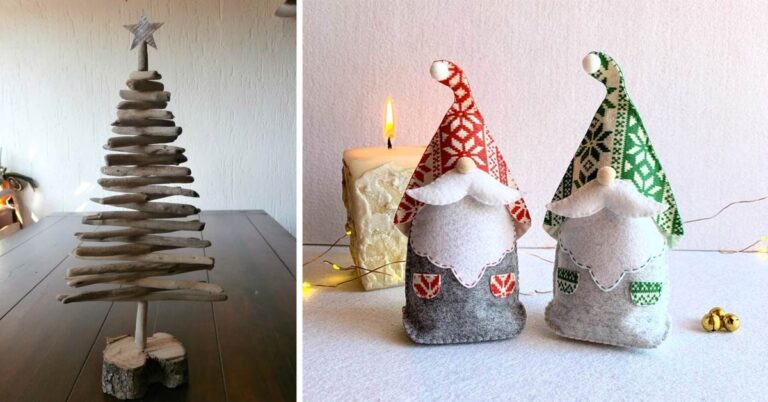 Un soprammobile natalizio facile da realizzare con il fai da te: ispiratevi Soprammobile natalizio fai da te.