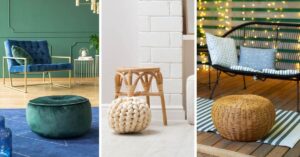 Come arredare casa con i pouf.