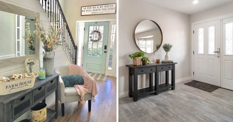 Il tipico ingresso in stile farmhouse con 9 idee imperdibili Ingresso in stile farmhouse.