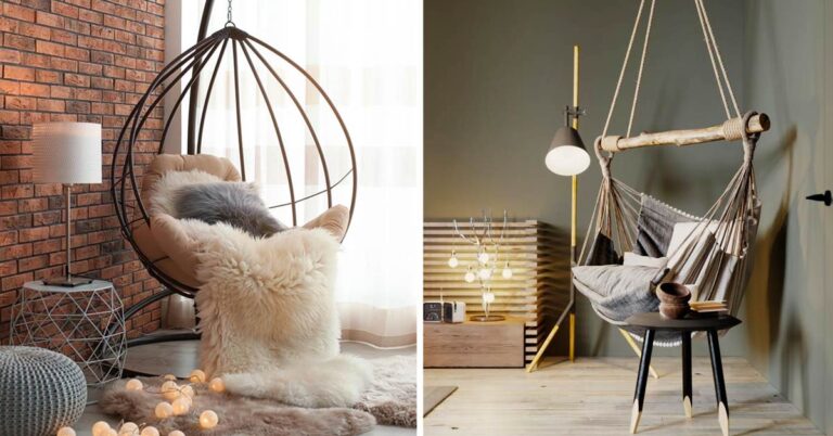 Poltrone sospese: lasciatevi ispirare da queste idee originali d'arredo Poltrone sospese idee arredamento.