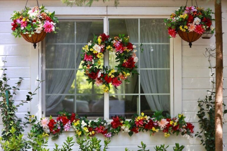 Come decorare le finestre in primavera? 9 idee deliziose Decorazioni-primaverili-finestre
