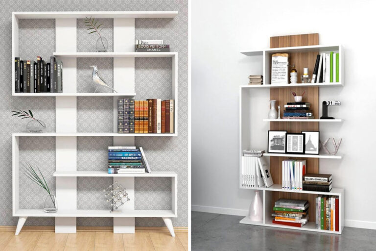 Libreria Leroy Merlin: 7 idee per arredare la zona giorno con stile Librerie Leroy Merlin soggiorno moderno.