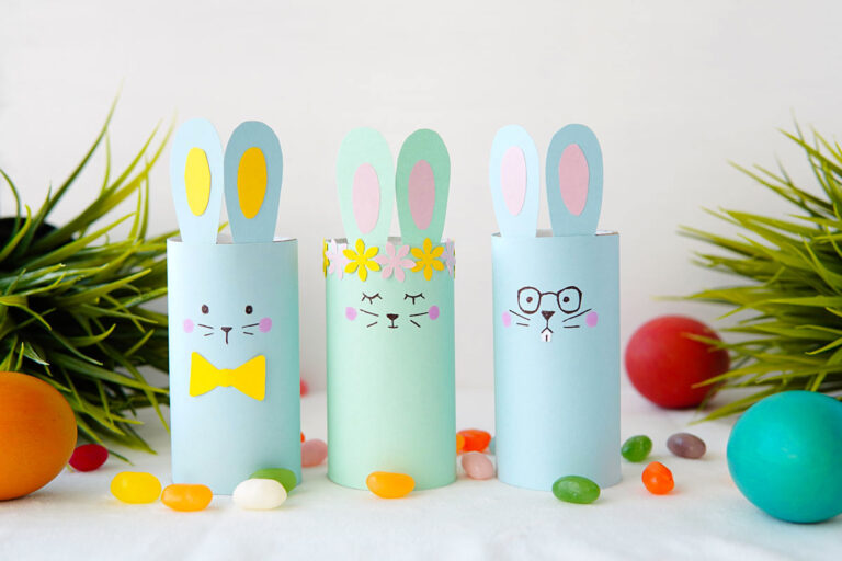 Riciclo rotoli carta igienica per le decorazioni di Pasqua: lasciatevi ispirare Riciclo rotoli carta igienica per le decorazioni di Pasqua