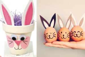coniglietti pasquali fai da te