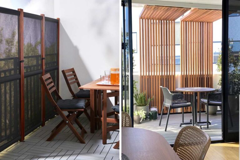 Come creare zone d'ombra in terrazzo o sul balcone e difendere la privacy: ecco qualche trucchetto Come creare zone d'ombra in terrazzo o sul balcone e difendere la privacy