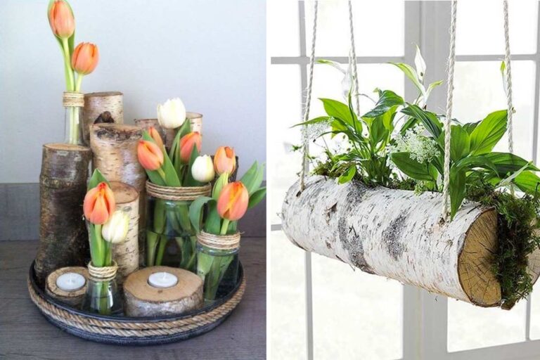9 deliziose decorazioni fai da te con elementi naturali per accogliere la primavera: ispiratevi decorazioni fai da te con elementi naturali per la primavera.