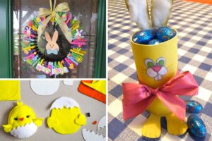 realizzare lavoretti pasquali fai da te con i bambini