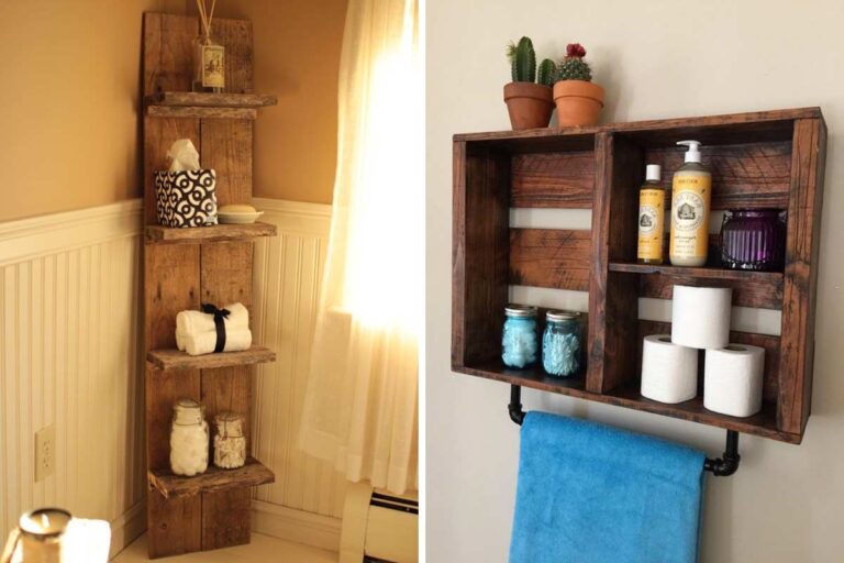I pallet per arredare il bagno: 15 idee fai da te per ispirarsi pallet-bagno-arredamento