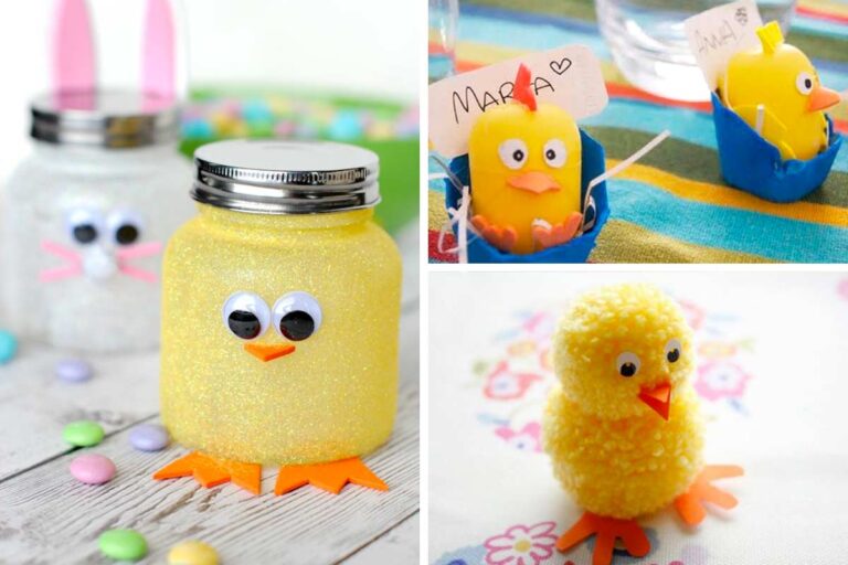 Il riciclo creativo per creare dei carinissimi pulcini pasquali fai da te Pulcini pasquali fai da te.