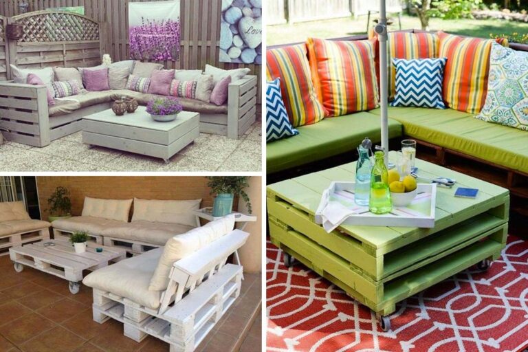 Un salottino da giardino con il riciclo dei pallet: lasciatevi ispirare da queste belle idee fai da te salottino da giardino con il riciclo dei pallet