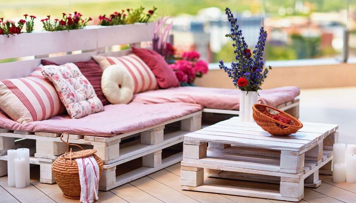 panca da giardino fai da te