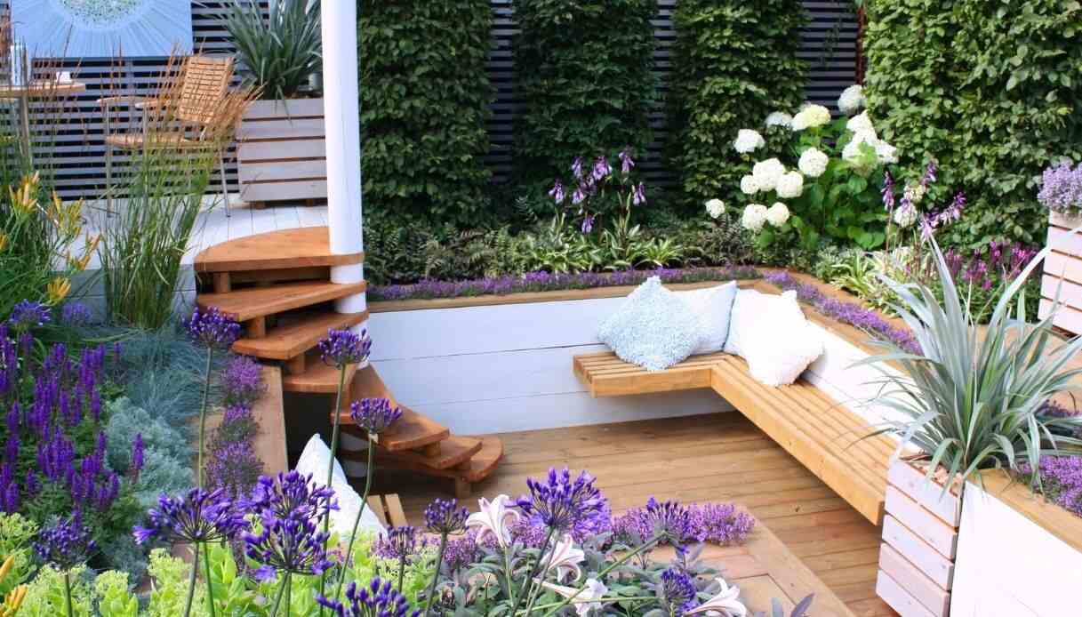 panca da giardino fai da te