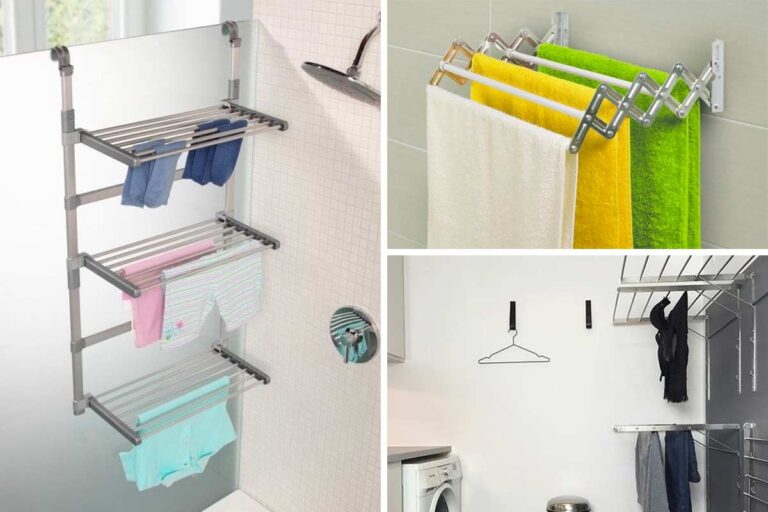 Stendibiancheria furbi per la casa: 13 idee salvaspazio da non perdere Stendibiancheria furbi salvaspazio per la casa.