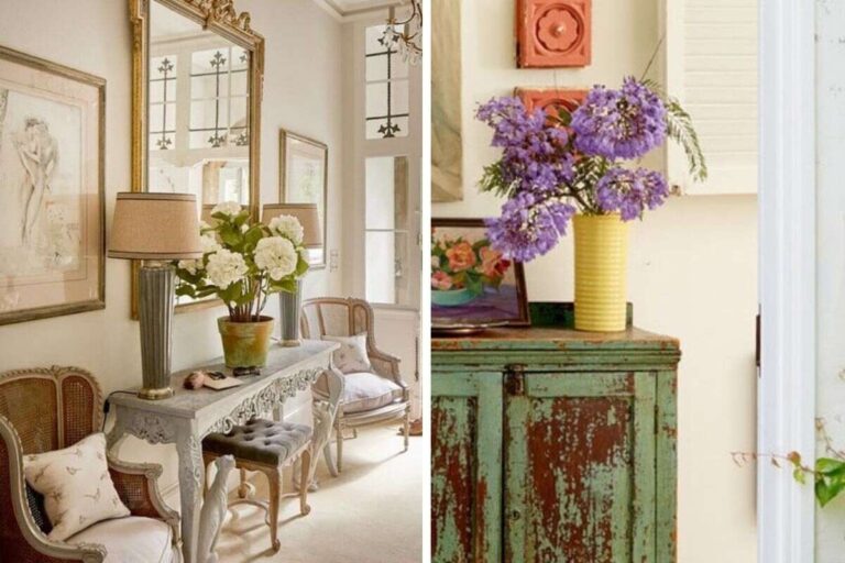 Ingresso Shabby Chic: scoprite gli spunti più belli per arredarlo