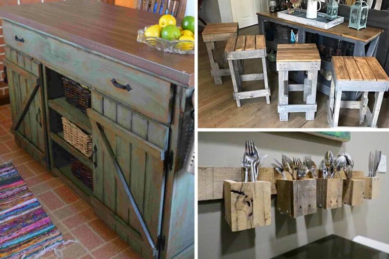 Riciclo creativo pallet in cucina: 11 idee per arredare casa con originalità Riciclo creativo pallet in cucina.