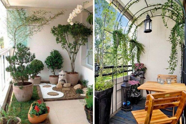 Un piccolo giardino in balcone: scoprite queste meravigliose ispirazioni Un piccolo giardino in balcone.
