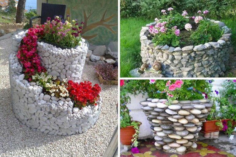 Le fioriere in pietra che valorizzano il giardino: ecco le splendide idee fai da te fioriere in pietra fai da te in giardino
