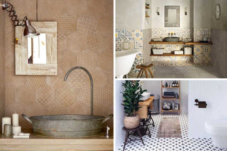 Bagno vintage: 11 belle idee per aggiungere un tocco retrò al tuo bagno Arredare un bagno stile vintage.