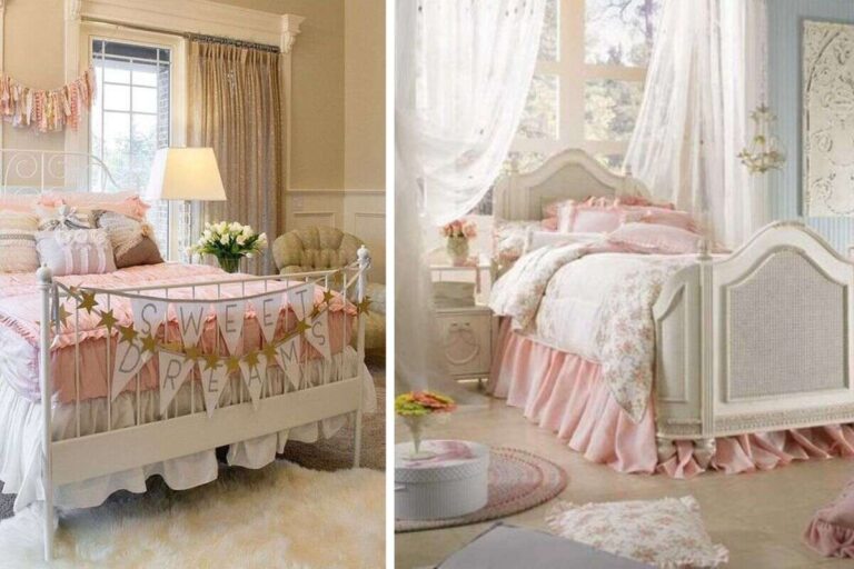 Cameretta Shabby chic: idee semplici e bellissime Cameretta shabby chic