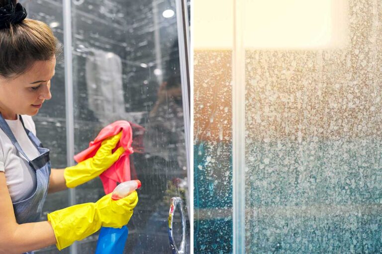 Vetri della doccia incrostati con macchie di calcare? Ecco la soluzione fai da te economica ed efficace come pulire vetri doccia calcare
