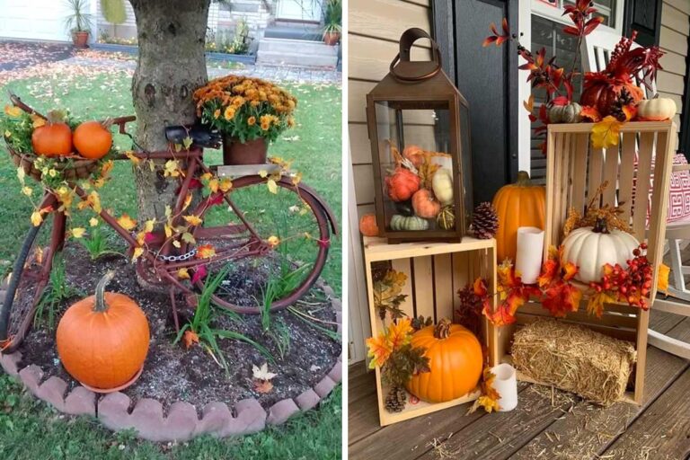 Abbellire in modo originale e creativo il giardino in autunno: ispiratevi Abbellire in modo originale e creativo il giardino in autunno