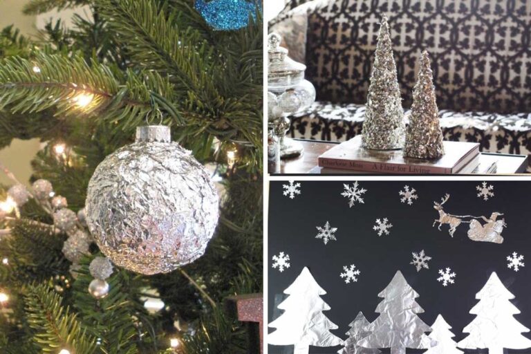 10 lavoretti natalizi da realizzare con la carta stagnola: lasciatevi ispirare lavoretti natalizi fai da te con carta stagnola