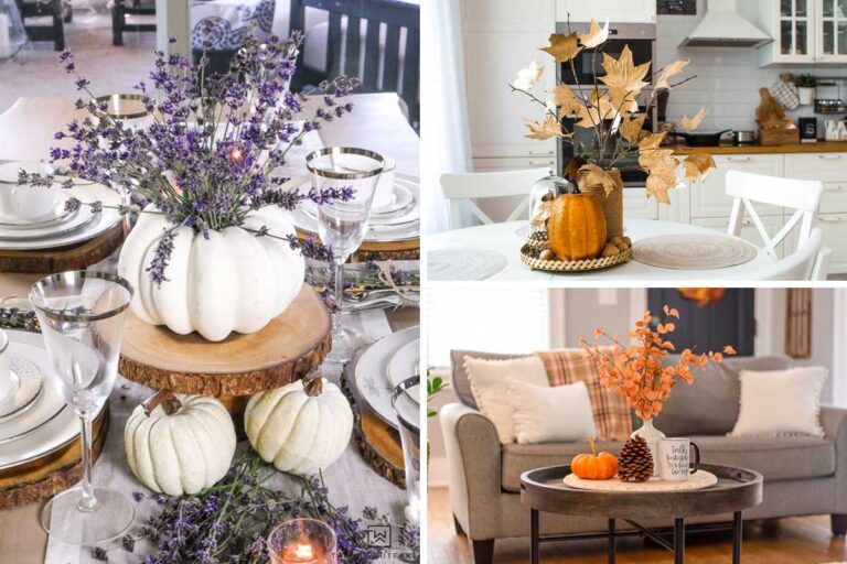 Come realizzare un elegante centrotavola per l'autunno? La risposta con questi spunti meravigliosi realizzare un elegante centrotavola per l'autunno