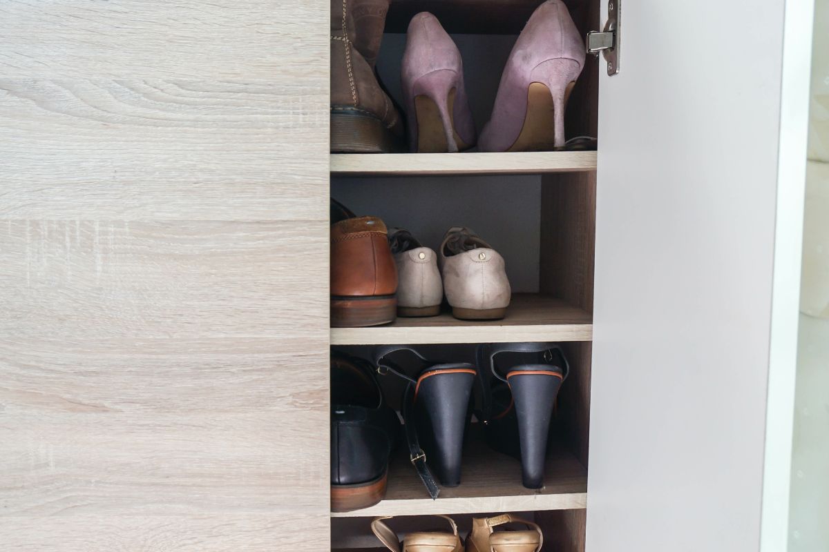 scarpiera fai da te in legno