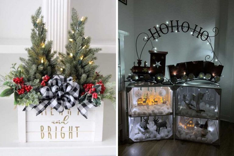 Composizioni natalizie con cassette di legno: le più belle idee per una casa originale durante le feste Composizioni natalizie con cassette di legno.