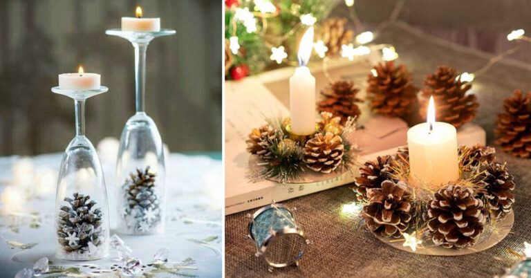 decorazioni-natalizie-con-candele