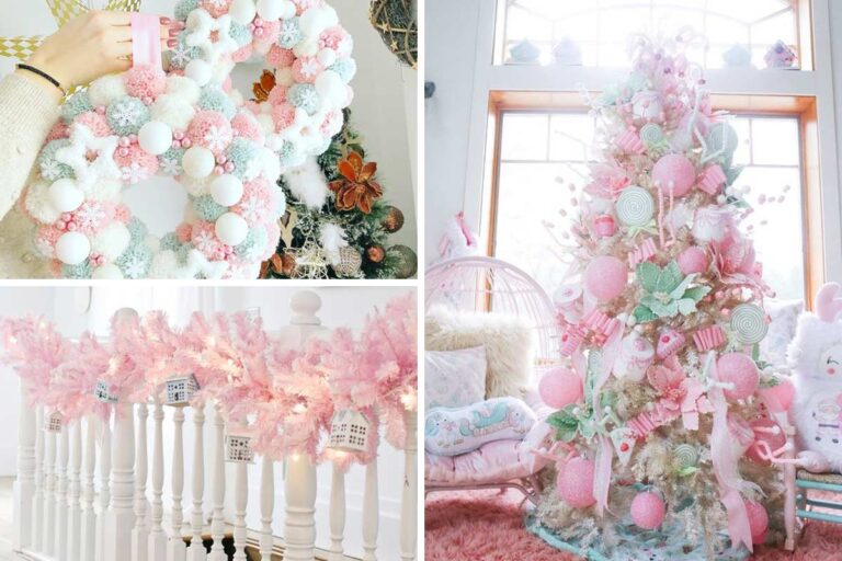 Le dolci decorazioni color pastello per il Natale: idee magnifiche per ispirarsi decorazioni natalizie color pastello.