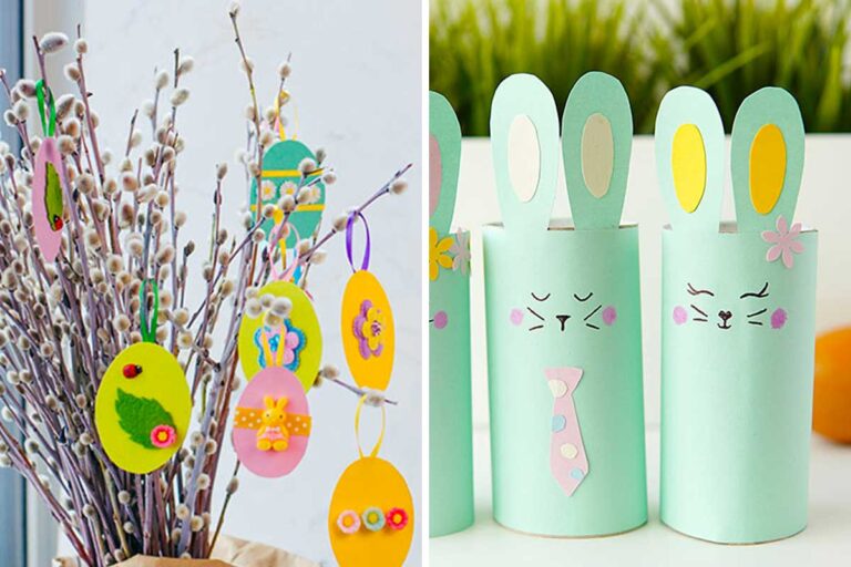 Lavoretti di pasqua con la carta: 6 idee facili da realizzare con i più piccoli Lavoretti di pasqua con la carta.