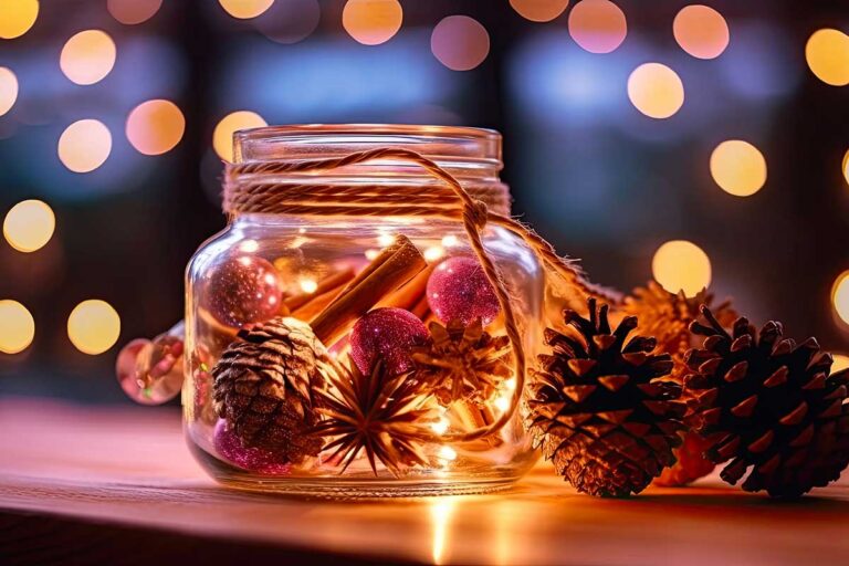 9 idee creative per decorare un vaso con le pigne per Natale: ispiratevi decorare un vaso con le pigne per Natale