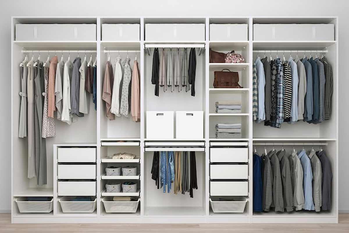 Cabina armadio Ikea pax.