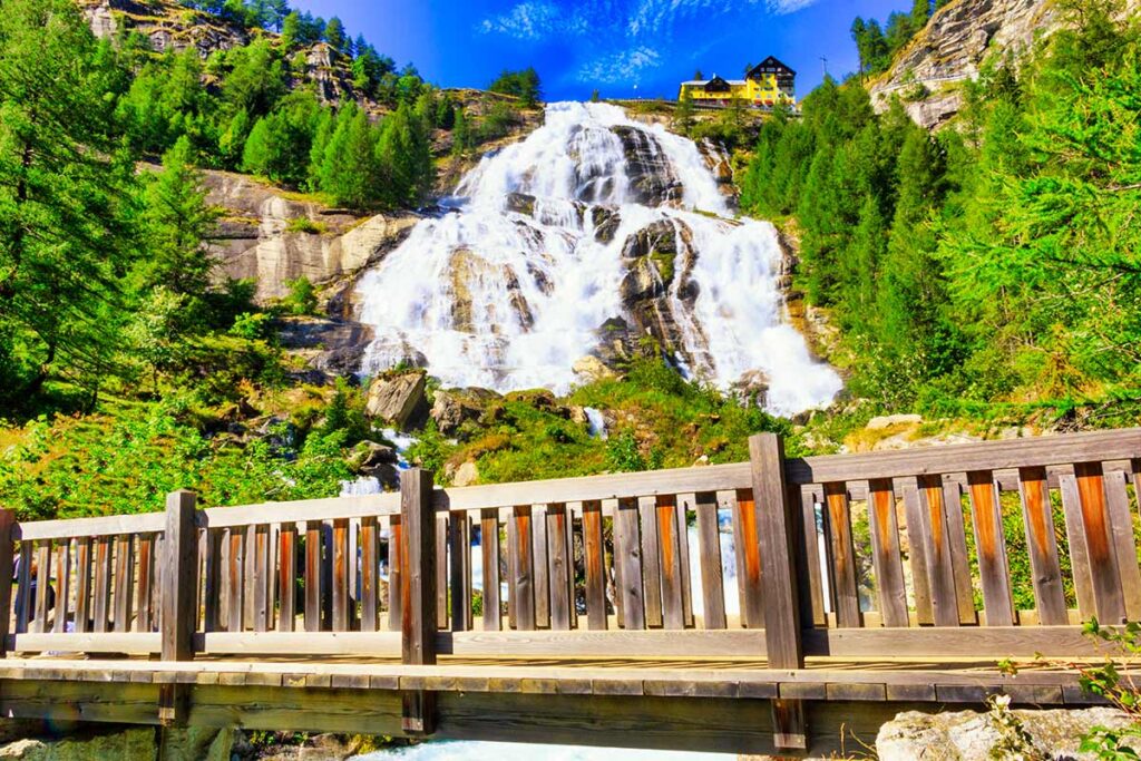 Le cascate del Toce.