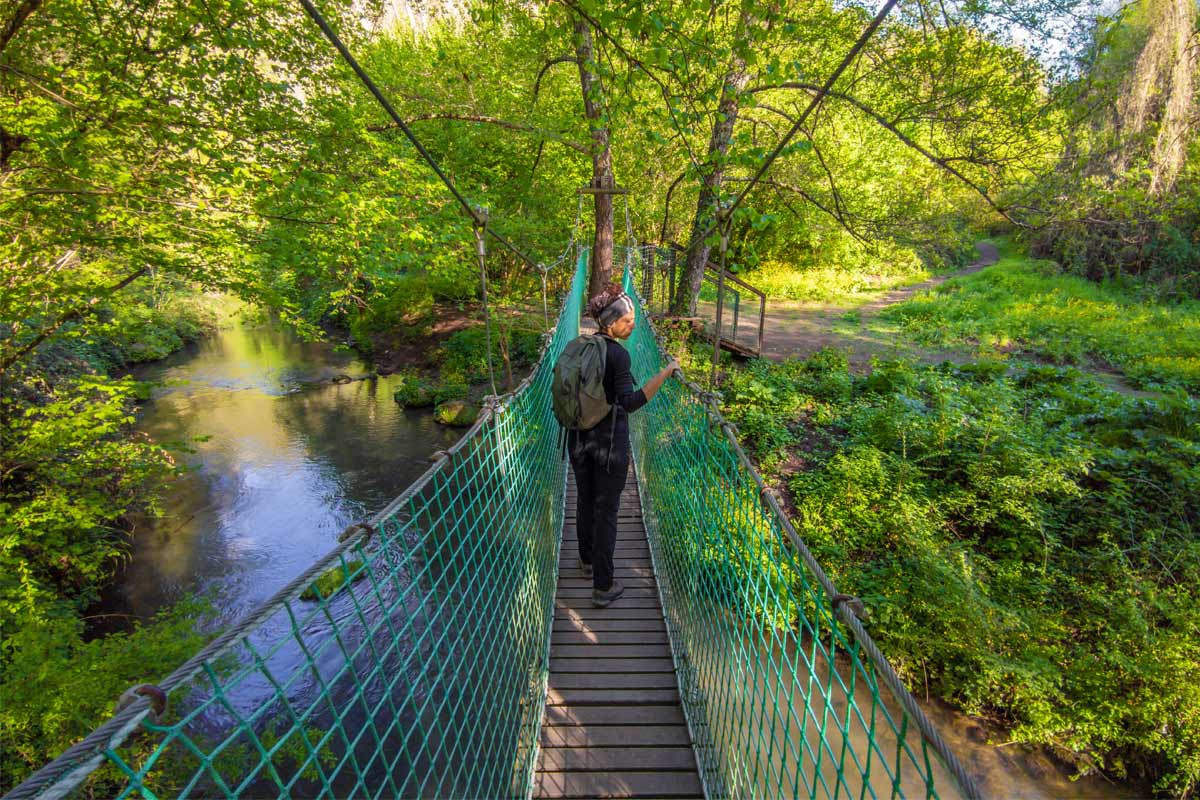 cascate di Monte Gelato vicino Roma