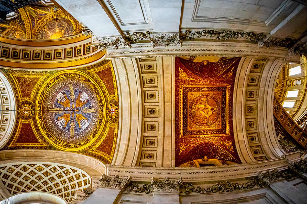 Cattedrale di San Paolo di Londra interno.