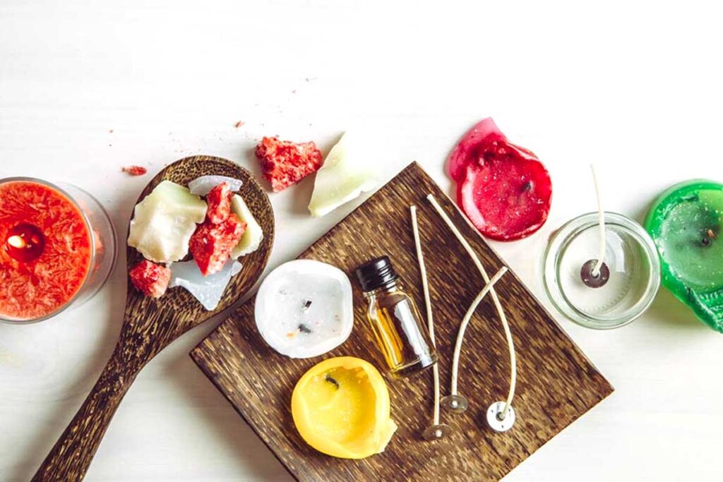 Stoppini per candele fai da te.