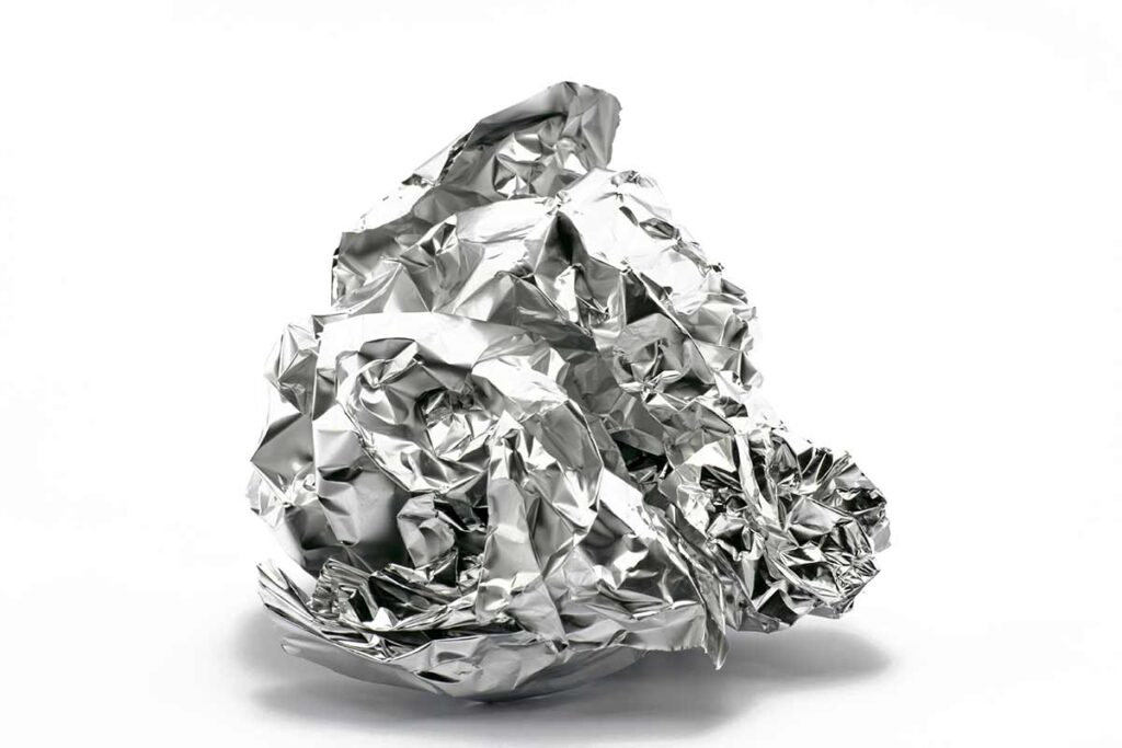 alluminio in lavatrice